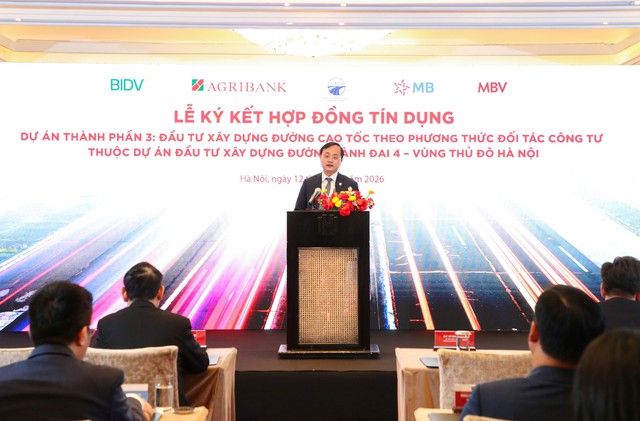 Agribank l&agrave;m đầu mối thu xếp khoản t&iacute;n dụng 25.453 tỷ đồng cho Dự &aacute;n đầu tư x&acirc;y dựng đường V&agrave;nh đai 4 - V&ugrave;ng Thủ đ&ocirc; H&agrave; Nội - Ảnh 3.