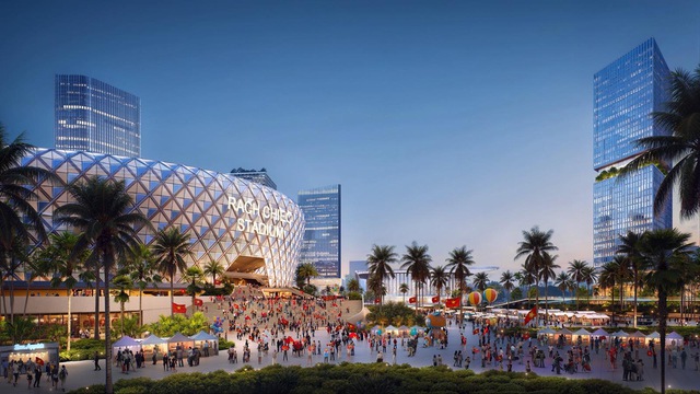 T&iacute;n hiệu cho tầm v&oacute;c mới của thể thao Việt Nam từ g&oacute;c nh&igrave;n truyền th&ocirc;ng quốc tế về Khu Li&ecirc;n hợp Thể dục Thể thao Quốc gia Rạch Chiếc - Ảnh 4.