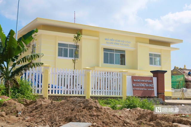 Đập d&acirc;ng s&ocirc;ng Tr&agrave; Kh&uacute;c gần 1.500 tỷ đồng hối hả thi c&ocirc;ng nước r&uacute;t, nỗ lực th&ocirc;ng xe trước Tết 2026- Ảnh 14.