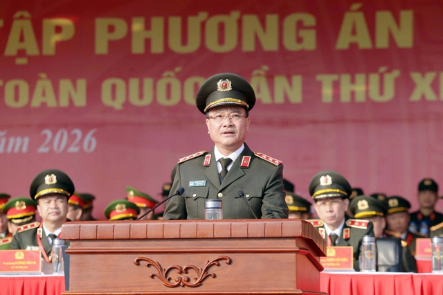 Thế trận an ninh li&ecirc;n ho&agrave;n bảo vệ tuyệt đối an to&agrave;n Đại hội XIV của Đảng - Ảnh 1.