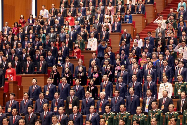 Khai mạc Đại hội XIV của Đảng: Kh&aacute;t vọng lớn, bước đi chắc - Ảnh 3.