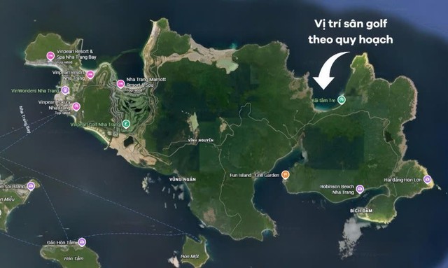 Vinpearl khởi c&ocirc;ng s&acirc;n golf đẳng cấp 6 sao tr&ecirc;n đảo h&ograve;n tre  - Ảnh 1.