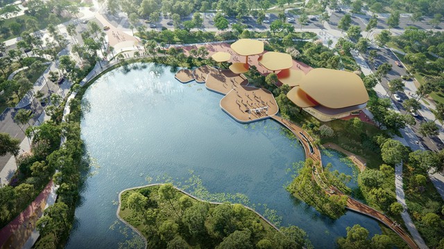 Forest Garden: Kh&ocirc;ng gian sống c&acirc;n bằng giữa &ldquo;ốc đảo xanh&rdquo; The Parkland - Ảnh 1.