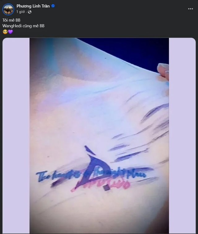 Ca sĩ Phương Linh bất ngờ "c&ocirc;ng khai" t&igrave;nh cảm với nam thần showbiz - Ảnh 5.