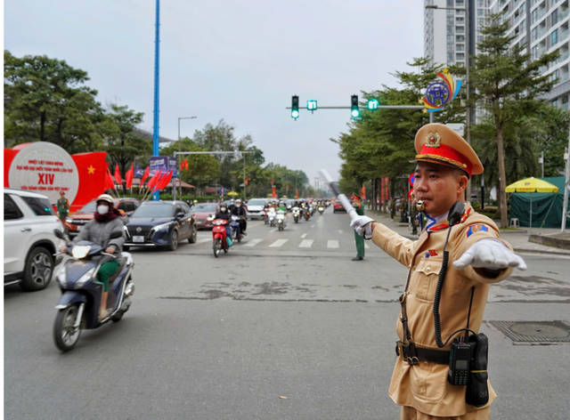 H&agrave; Nội điều chỉnh thời gian ph&acirc;n luồng phục vụ Đại hội XIV, kết th&uacute;c sớm hơn dự kiến - Ảnh 1.