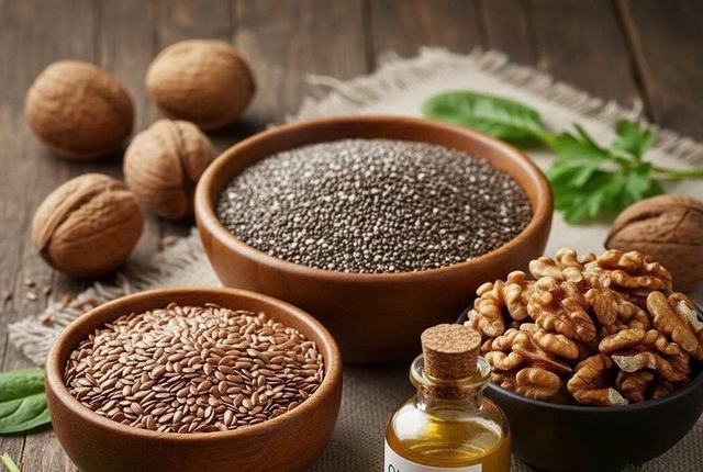 Những loại thực phẩm thực vật gi&agrave;u omega-3, quan trong với sức khỏe - Ảnh 1.