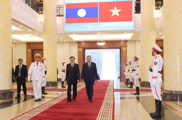 Tăng cường gắn kết chiến lược, l&agrave;m s&acirc;u sắc v&agrave; thực chất hơn nữa quan hệ Việt - L&agrave;o - Ảnh 1.