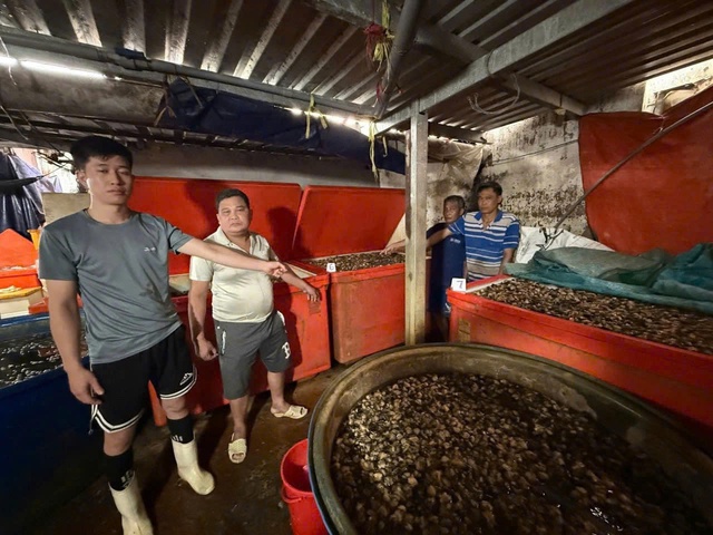 B&ecirc;n trong "xưởng" sử dụng 500 tấn ho&aacute; chất ng&acirc;m 3.000 tấn thịt ốc bươu- Ảnh 4.