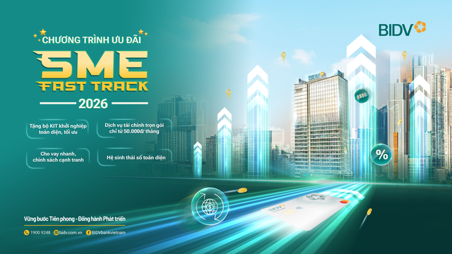 Đón năm “Mã" cùng ưu đãi siêu đã từ BIDV SME Fast Track 2026 - Ảnh 1.