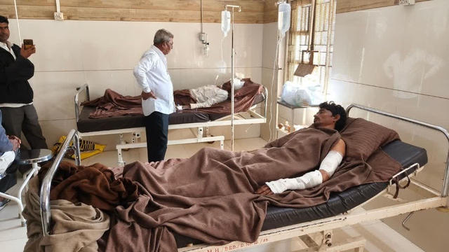 Người đàn ông giết chết báo dữ để cứu con trai - Ảnh 1.