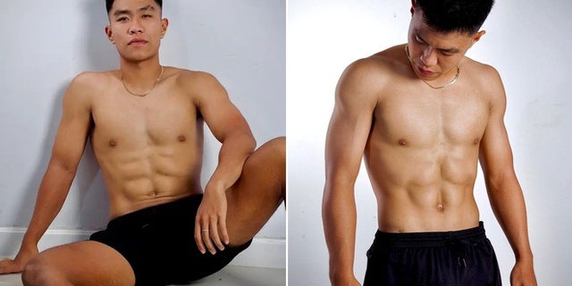 Trung vệ L&yacute; Đức với h&igrave;nh ảnh kh&aacute;c lạ khiến netizen phản ứng - Ảnh 2.