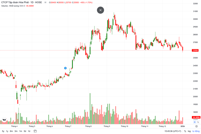 Hòa Phát lập kỷ lục, bán gần 600.000 tấn thép trong tháng 12 - Ảnh 2.