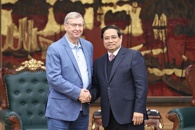 Thủ tướng tiếp Chủ tịch tập đoàn kinh tế tư nhân lớn nhất của Nga - Ảnh 1.