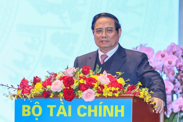 Thủ tướng: Ng&agrave;nh T&agrave;i ch&iacute;nh l&agrave; &ldquo;bộ n&atilde;o" tinh nhuệ, l&agrave; nguồn lực ph&aacute;t triển của đất nước - Ảnh 3.