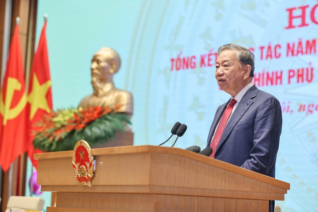 Tổng Bí thư Tô Lâm: Đổi mới căn bản tư duy phát triển, phương thức quản trị và phân bổ nguồn lực - Ảnh 3.