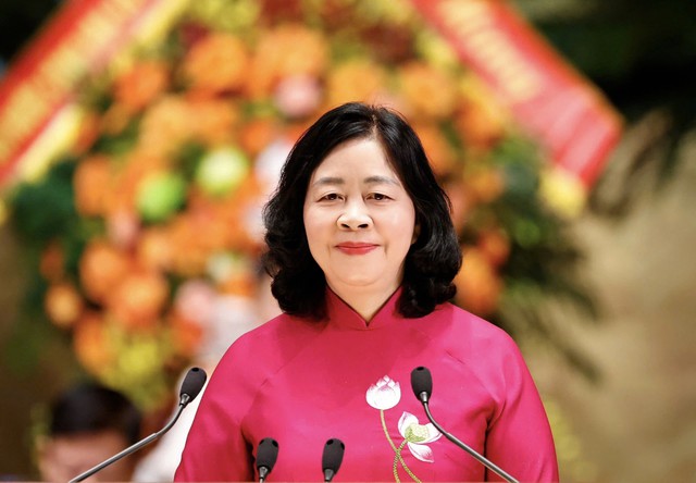 Chủ tịch UBTƯ MTTQ Việt Nam Bùi Thị Minh Hoài gửi điện mừng tới Chủ tịch Chính hiệp toàn quốc Trung Quốc Vương Hộ Ninh - Ảnh 1.