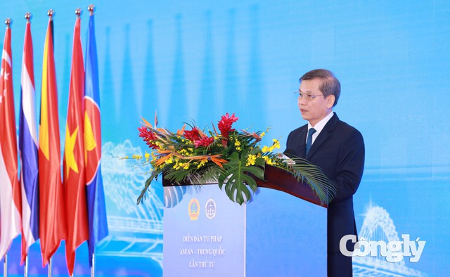 Khai mạc Diễn đàn Tư pháp ASEAN – Trung Quốc lần thứ tư: Tăng cường kết nối, hướng tới nền tư pháp hiện đại - Ảnh 3.