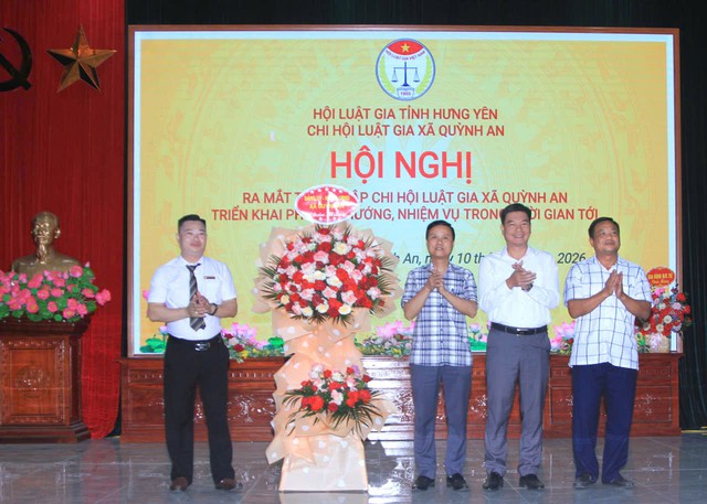 Tổ chức Hội nghị công bố quyết định thành lập Chi hội Luật gia - Ảnh 2.