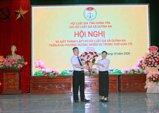 Tổ chức Hội nghị công bố quyết định thành lập Chi hội Luật gia - Ảnh 5.