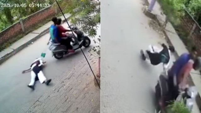 Người phụ nữ bị cướp giật túi xách, kéo lê gần 100 mét - Ảnh 1.