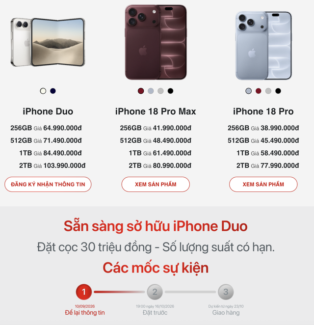 iPhone Duo phải cọc 30 triệu đồng, hủy cọc mất phí 5% liệu có còn thu hút người mua?- Ảnh 1.