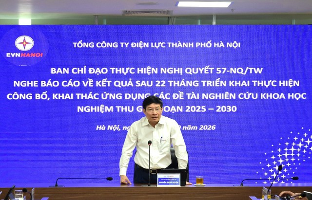 Khoa học công nghệ đang tạo ra những thay đổi rõ nét trong hoạt động của Tổng công ty Điện lực Hà Nôi - Ảnh 4.