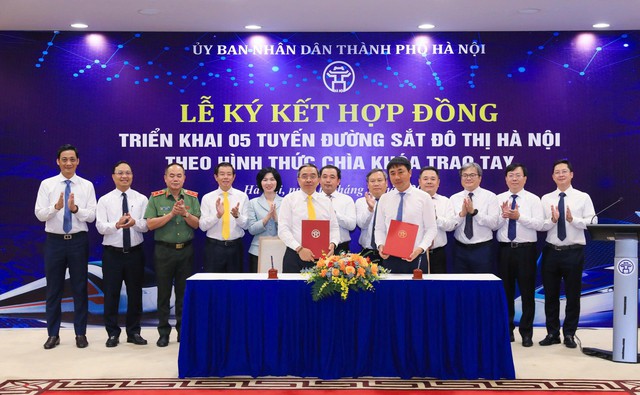 Hà Nội triển khai 5 tuyến đường sắt đô thị, phấn đấu hoàn thành vào năm 2030- Ảnh 1.