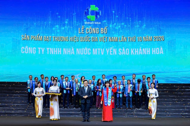 Yến sào Khánh Hòa 5 lần liên tiếp đạt Thương hiệu Quốc gia- Ảnh 1.