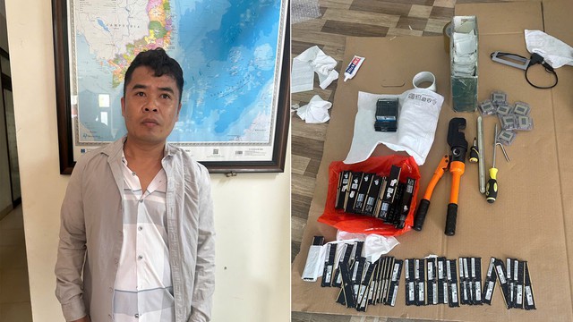 Bắt đối tượng đột nhập trường học trộm linh kiện 44 bộ máy tính - Ảnh 1.