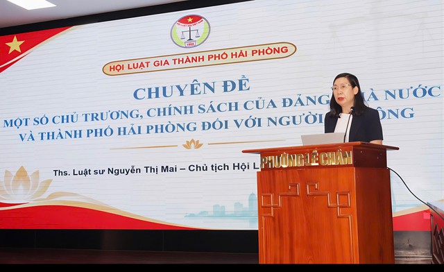 Hội Luật gia Tp.Hải Phòng: Lan tỏa chính sách nhân văn, tri ân người có công- Ảnh 2.