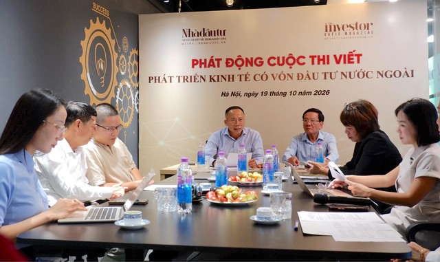 Phát động cuộc thi viết "Phát triển kinh tế có vốn đầu tư nước ngoài" - Ảnh 2.