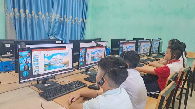 Học sinh đặc khu Cô Tô hào hứng tham gia dự án "Tiếng Anh cho em" - Ảnh 5.