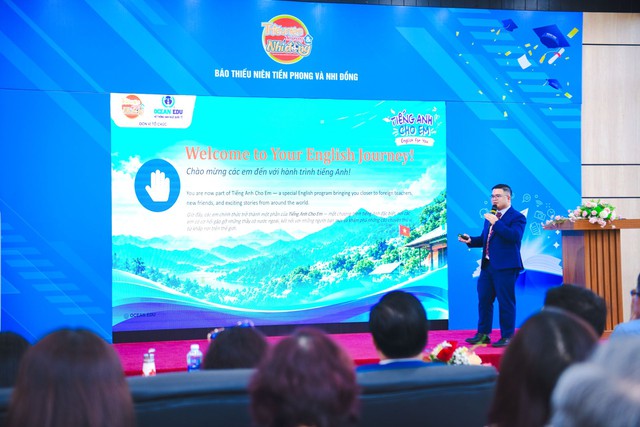 Học sinh đặc khu Cô Tô hào hứng tham gia dự án "Tiếng Anh cho em" - Ảnh 8.