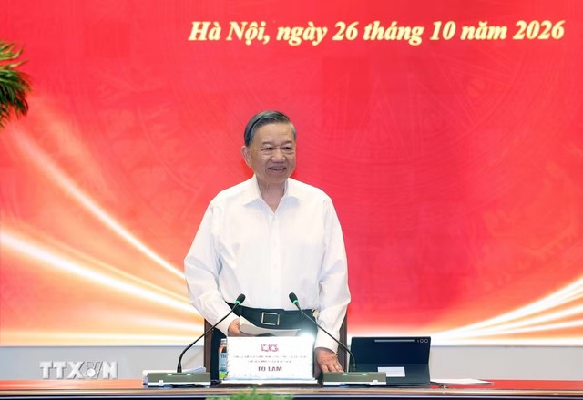 Phi&ecirc;n họp thứ nhất của Ban Chỉ đạo Trung ương về đối ngoại v&agrave; hội nhập quốc tế - Ảnh 1.