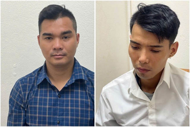 Công an Thanh Hóa thông tin danh tính 2 bị can cầm kiếm cố thủ trên mái nhà - Ảnh 1.