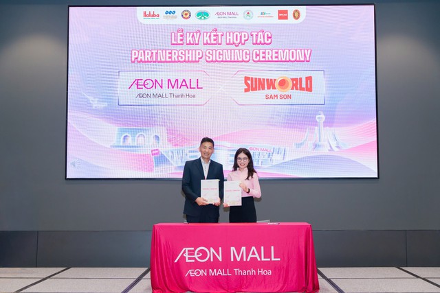 AEON MALL Thanh Hóa và các đối tác ký biên bản hợp tác đào tạo nghề, chăm sóc sức khỏe và an sinh xã hội- Ảnh 6.