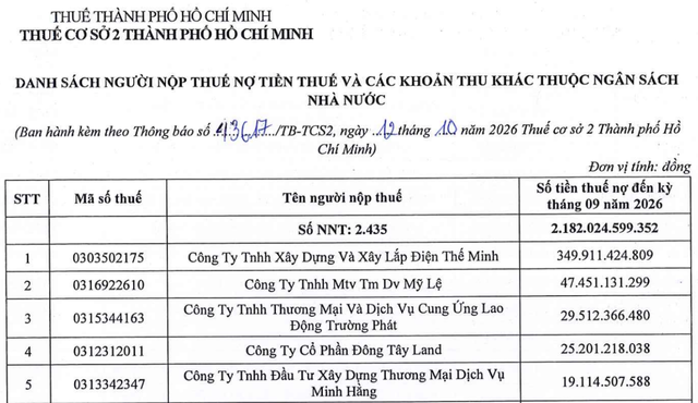 Khoản tiền 560 tỷ đồng phải thu từ lãnh đạo và người có liên quan của Đông Tây Land- Ảnh 4.