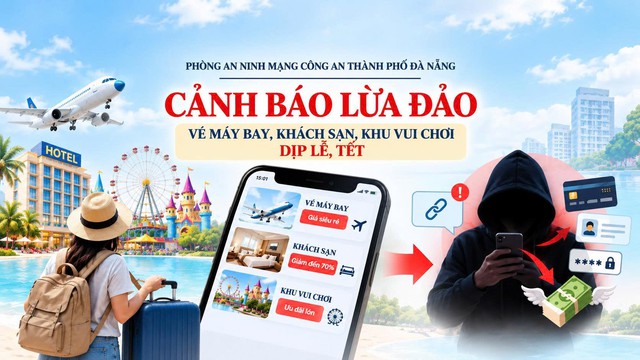 Cảnh giác lừa đảo đặt vé máy bay, phòng nghỉ giá rẻ dịp lễ, Tết - Ảnh 1.