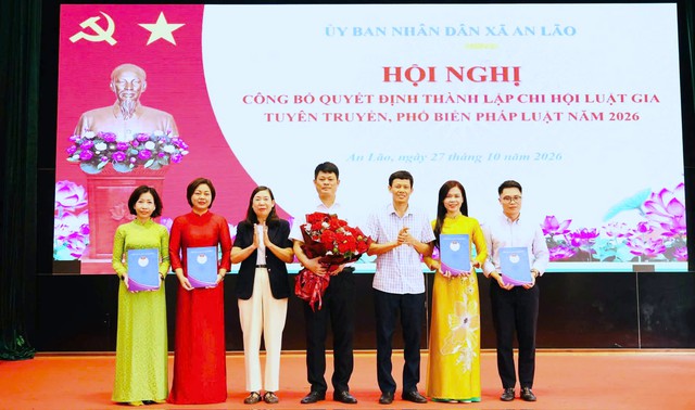 Hải Phòng: Thành lập Chi hội Luật gia xã, thêm địa chỉ hỗ trợ pháp lý cho người dân - Ảnh 1.