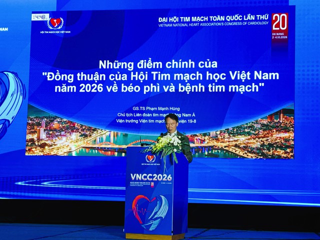 Hội Tim mạch học Việt Nam ra "Đồng thuận về béo phì và bệnh tim mạch" - Ảnh 1.