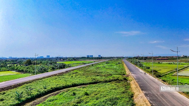 Đường song hành Vành đai 4 đoạn qua Hà Nội trước ngày thông xe- Ảnh 4.