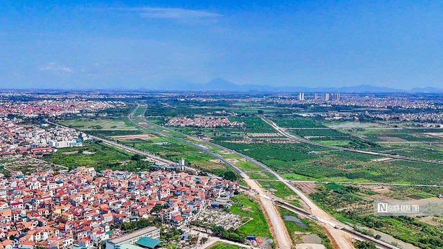 Đường song hành Vành đai 4 đoạn qua Hà Nội trước ngày thông xe- Ảnh 3.