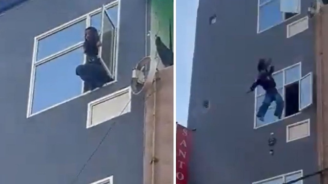 C&atilde;i nhau với người đ&agrave;n &ocirc;ng, c&ocirc; g&aacute;i nhảy khỏi tầng 4 kh&aacute;ch sạn- Ảnh 1.