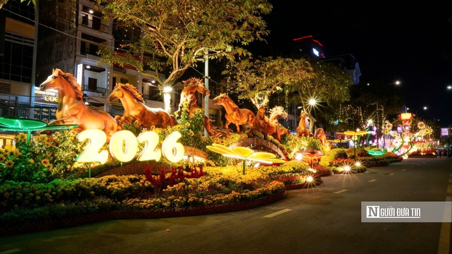 Linh vật ngựa rực rỡ khắp miền Tây chào Xuân Bính Ngọ- Ảnh 3. Linh vật ngựa rực rỡ khắp miền Tây chào Xuân Bính Ngọ- Ảnh 3.