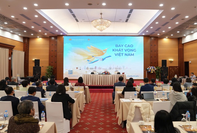 Vietnam Airlines hợp t&aacute;c c&ugrave;ng Cục Du lịch Quốc gia Việt Nam ra mắt chuỗi hoạt động &ldquo;Bay cao kh&aacute;t vọng Việt Nam&rdquo;- Ảnh 1.