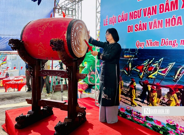 Rộn r&agrave;ng lễ hội cầu ngư 200 năm tuổi ở Nhơn L&yacute; - Ảnh 3.