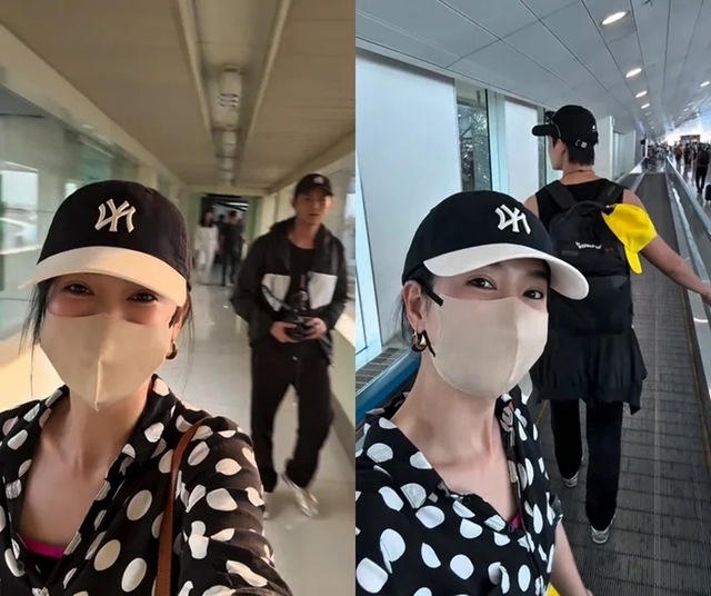 Nữ diễn viên Quỳnh Lam công khai khoảnh khắc tình tứ bên bạn trai kém 9 tuổi - Ảnh 1.