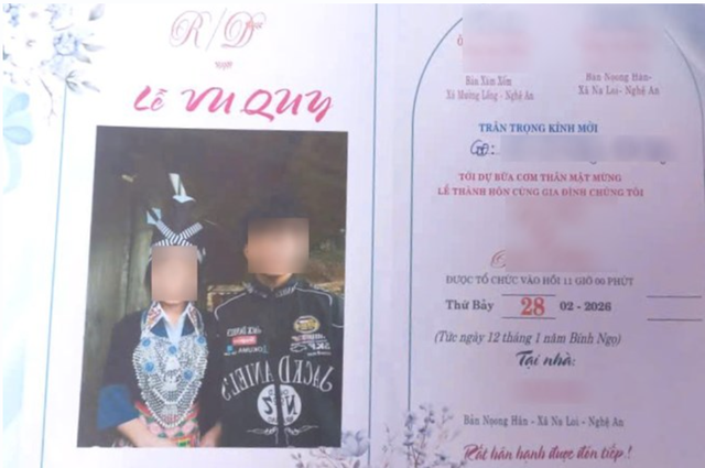 Hai nữ sinh lớp 8 ở Nghệ An bị &ldquo;bắt vợ&rdquo;, nghỉ học giữa chừng: Trăn trở t&igrave;nh trạng tảo h&ocirc;n v&ugrave;ng cao - Ảnh 1.