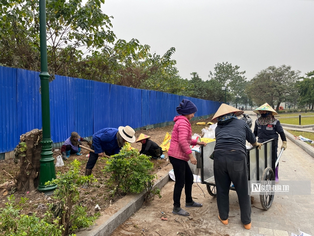 Sau phản &aacute;nh xuống cấp, c&ocirc;ng vi&ecirc;n hồ điều h&ograve;a Mai Dịch kho&aacute;c diện mạo mới- Ảnh 4.