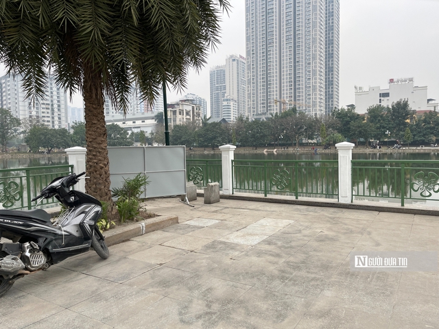 Sau phản &aacute;nh xuống cấp, c&ocirc;ng vi&ecirc;n hồ điều h&ograve;a Mai Dịch kho&aacute;c diện mạo mới- Ảnh 18.